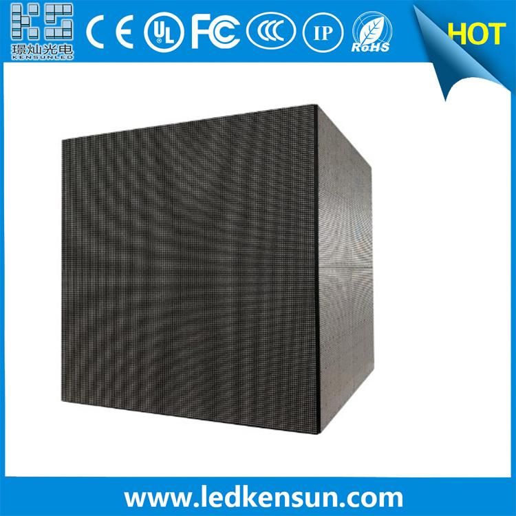 Four Sided 6 Sided 200X200mm P2.5 HD LED Cube Display Screen