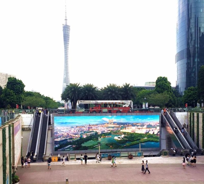 Big Commercial Advertising P4/P5/P6 Outdoor Full Color LED Video Wall Panel Board LED Display Screen