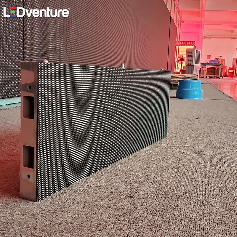 Indoor Advertising Video Wall P2.6 Ultra Thin Aluminum LED Display Screen