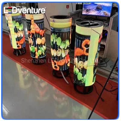 Indoor Full Color Advertising P2 Pixel Pitch Curve Flexible LED Billboard Display Screen