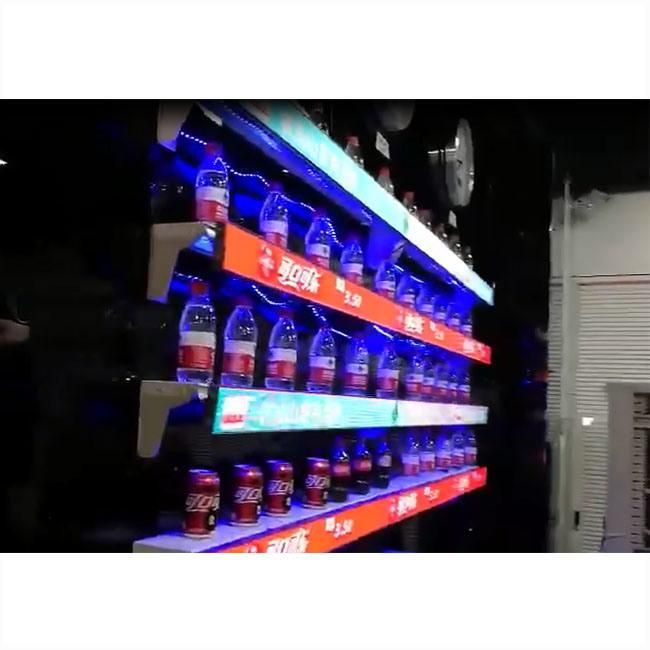 Supermarket Custom LED Shelf Display LED Strip LED Video Display Screen