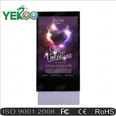 P3 Outdoor Full Color High Brightness LED Screen Advertising Kiosk