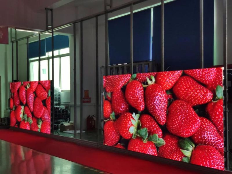 Ultra HD Indoor Seamless LED Video Wall Studio Small Pixel Pitch P1.86p2 P2.5 LED Display