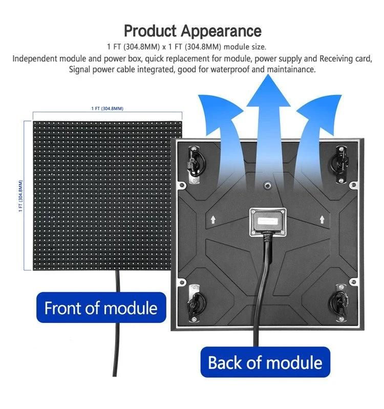 Outdoor Front Maintenance LED Display