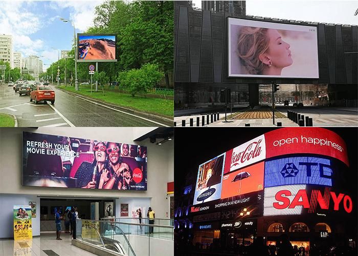 Dooh Flip Open Wall Mounting LED Display for Outdoor Advertising