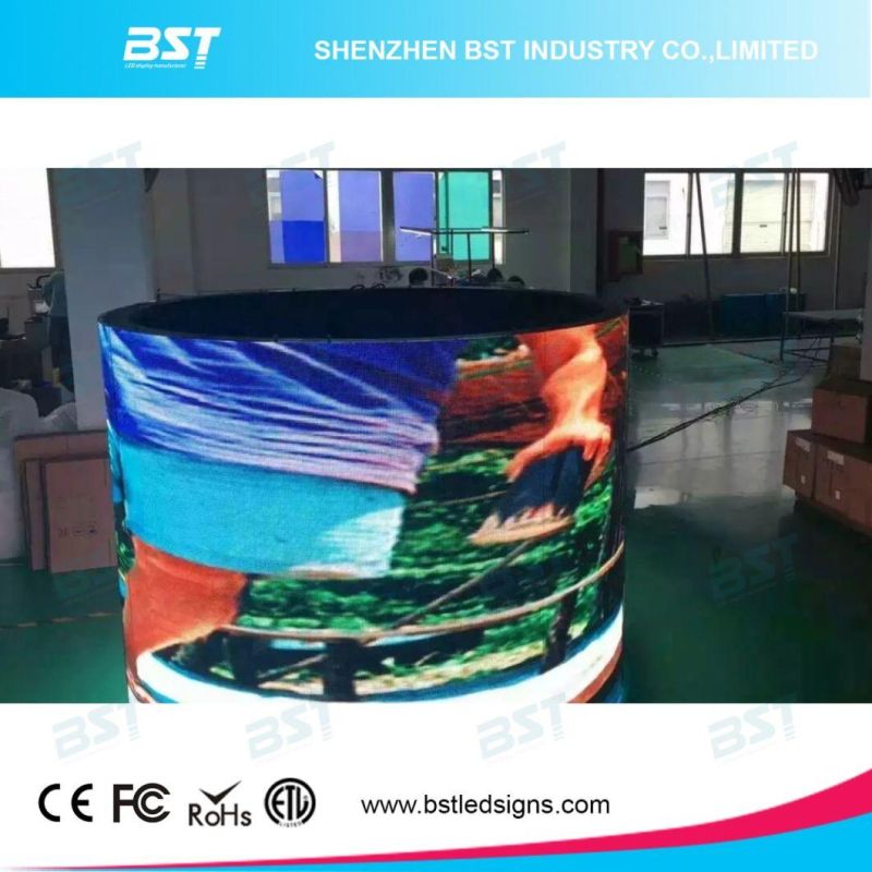 P6.67mm Indoor Flexible LED Display for Shopping Mall