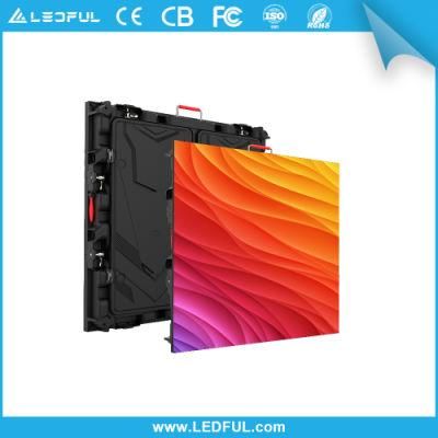 HD P10mm Outdoor Full Color LED Display, Fixed on The Wall Big LED TV Wall