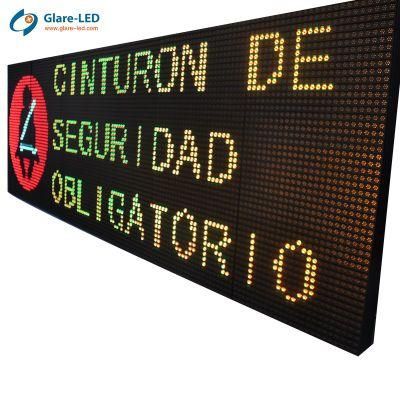 Glare-LED P31.25 Full Color Traffic Variable Message Sign for Highway Road