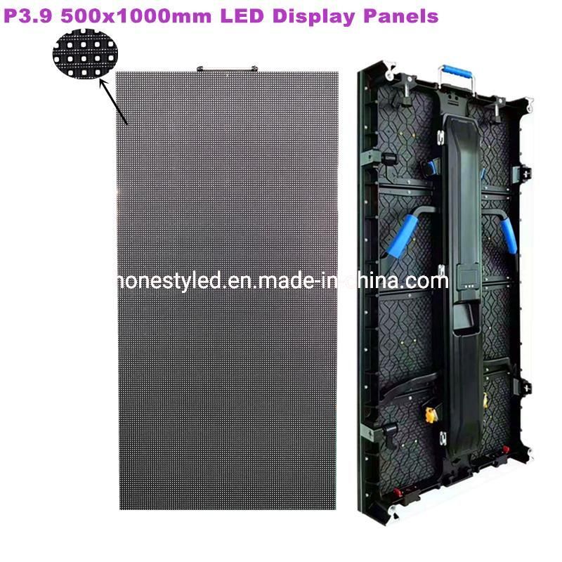 Free Shipping Waterproof LED Advertising Screen P3.91 Outdoor Display RGB LED Display Cabinet LED Displays Rental LED Video Wall