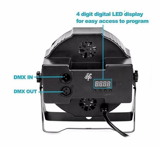Wall Washer Spot 18X3w DJ Disco DMX512 Stage Lighting RGB LED PAR Lights Party