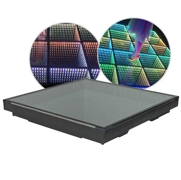 Portable Infinity Mirror 3D LED Dance Floor for Fashion Show/Disco