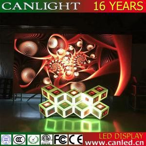 Creative Curved Shape LED Display Screen for Bar and Stage Background Sign