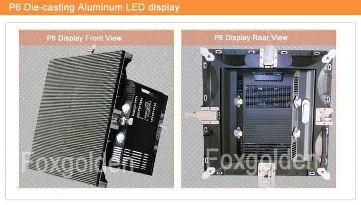 HD P6 SMD Indoor LED Vidio Display Panel