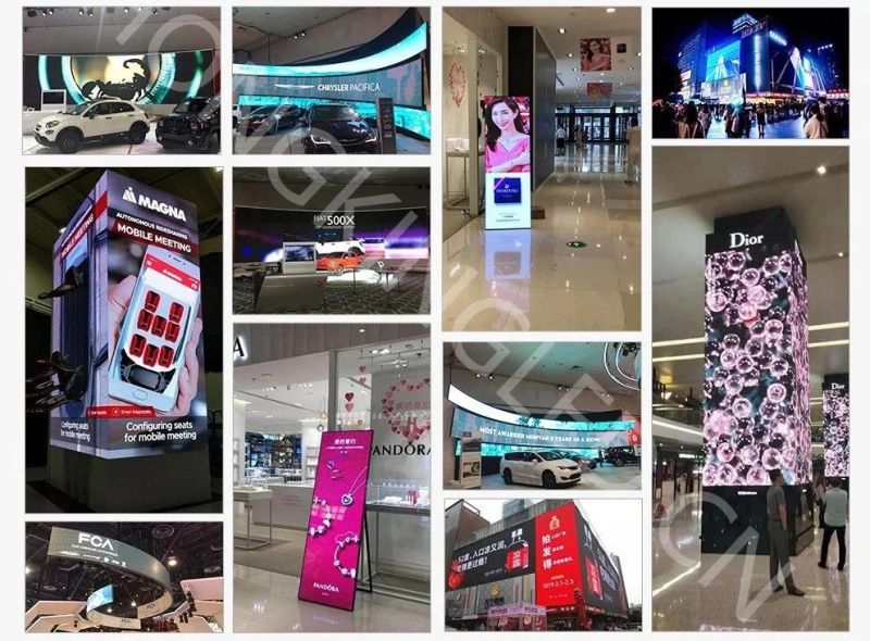 Shopping Guide Fws Cardboard, Wooden Carton, Flight Case Indoor Screen LED Display with UL