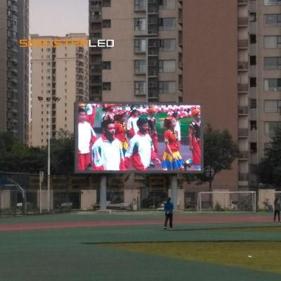 Energy Saveing High Brightness Giant Outdoor Advertising Full Color LED Display Panel Producer