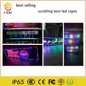 P10 Moving Text High Brightness LED Sign/ LED Display Board