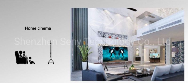 135 Inch Multifunctional All-in-One HD Smart LED Display for Home Cinema (1920*1080P)