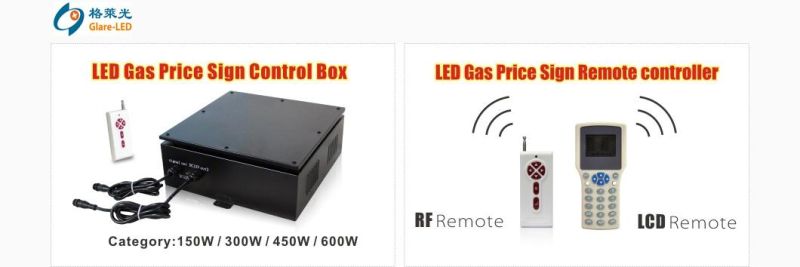 LED Gas Price Sign LED Oil Gas Price Screen LED Gas Price Changer Sign