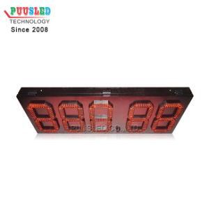 Red Color LED Gas Price Sign LED Fuel Pricing Board Outdoor 88.888 Gas Station LED Price Sign