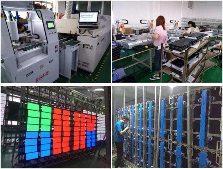 P8 Outdoor High Brightness Rentalled Screen Die-Casting Cabinet LED Display