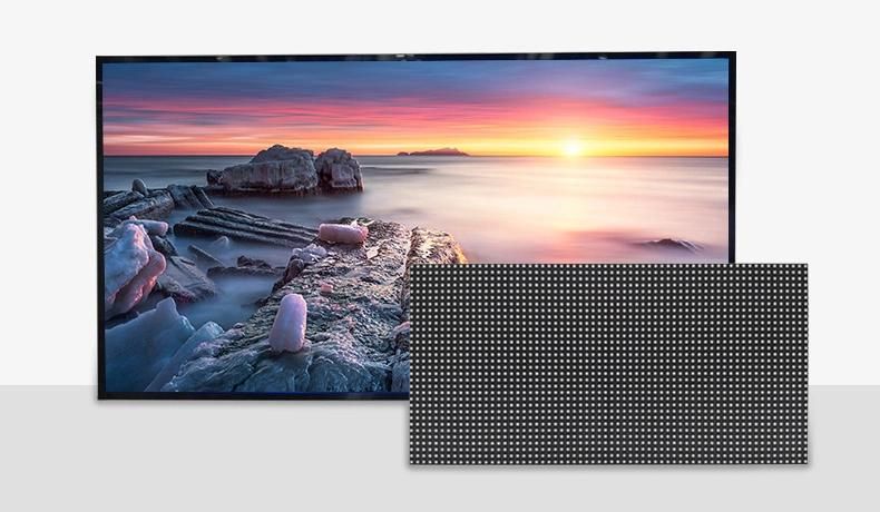 HD High Brightness LED Display Screen 256*128 mm P6 Outdoor Full Color LED Sign Panel Screen Video Wall Commercial Advertising LED Display