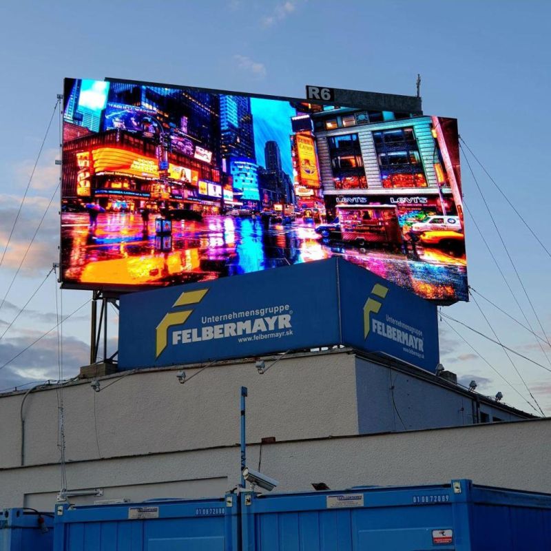High Brightnes P10mm Outdoor SMD Advertising LED Display Screen