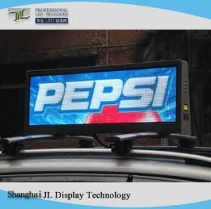 P5 Full Color Taxi Top/Roof LED Moving Sign
