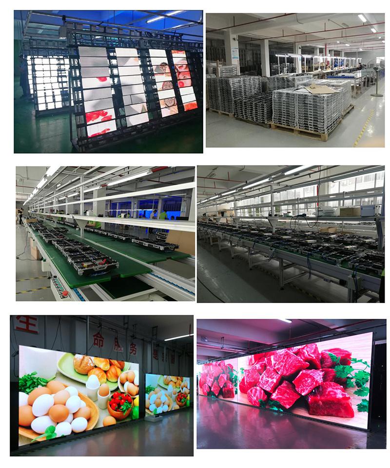 Ultra HD Full Color Indoor Full Color LED Video Wall Screen with Small Pixels P1.25, P1.56, P1.8