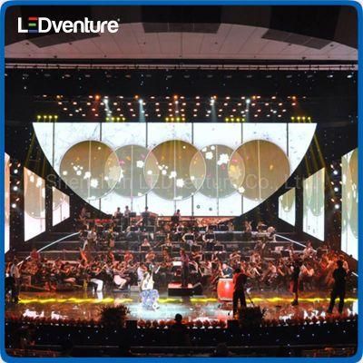 High Quality Indoor Rental P4.81 500X1000 LED Display Screen for Stage