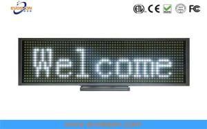 P10 Outdoor Dual Color White Green LED Scrolling Sign