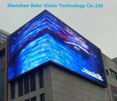 Front Maintenance Design P10 Outdoor Fixed Installed LED Display Billboard