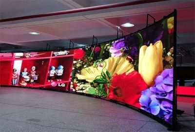 Flexible LED Curtain Display Full Color HD Advertising LED Screen