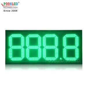 Waterproof Iron Cabinet LED Gas Price Sign Outdoor Gas Price Changer Digital Gas Price Sign