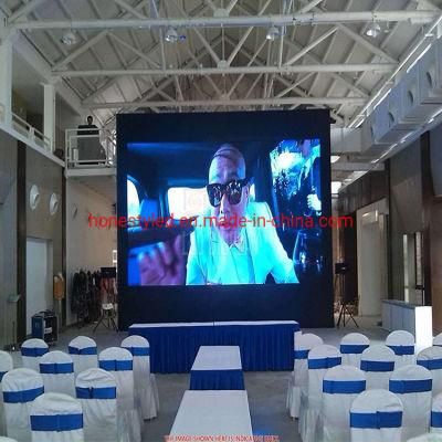 High Refresh 250000DOT/M2 P2 Indoor LED Panels Full Color LED Display Board Rental LED Video Wall for Back Stage Ground