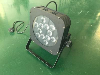 Indoor Party Lights Battery PAR 12X18W RGBWA UV 6 in 1 Wireless DMX Control Lights