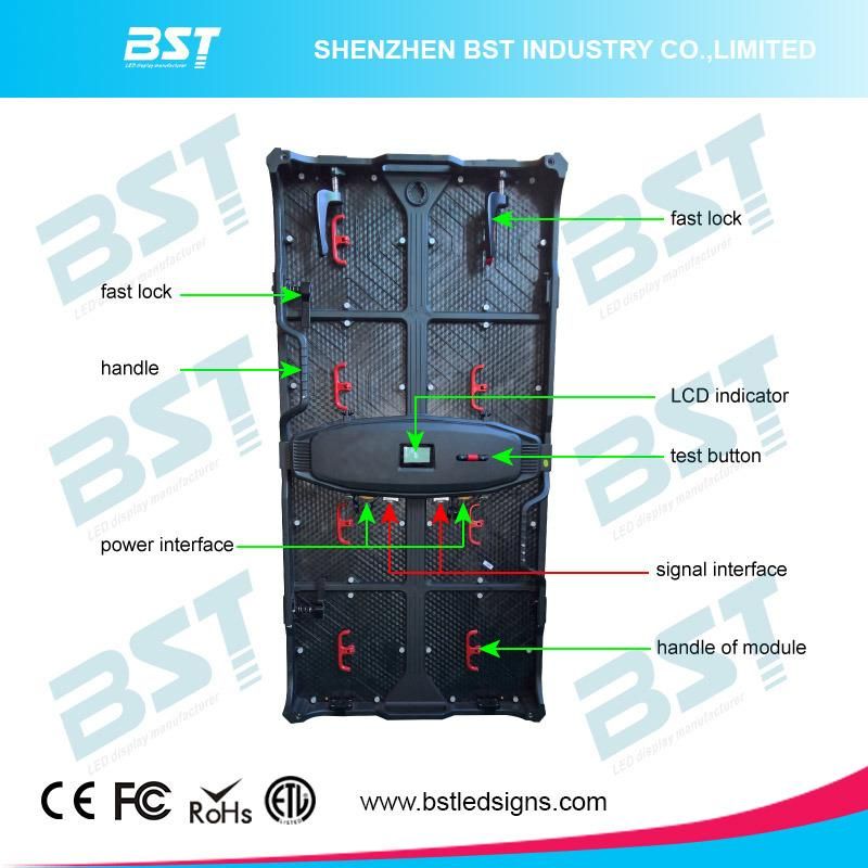 P3.91 P4.81 P5.95 500 X 1000mm Outdoor Rental LED Display Screen Hire High Definition