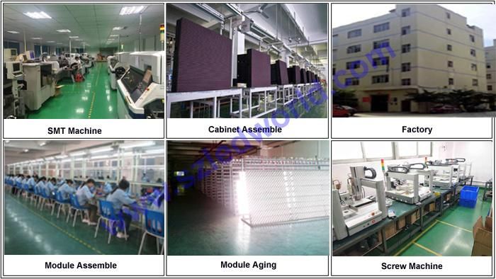 High Brightness Arc 576mmx576mm P6 Indoor LED Screen