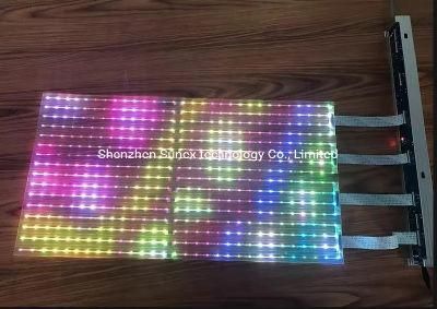 Indoor Ultra Thin Adhesive LED Transparancy Display