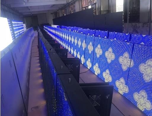 P10 SMD3535 Outdoor Rental Fixed Full Color 6X3FT 6X12FT Advertising LED Display Screen
