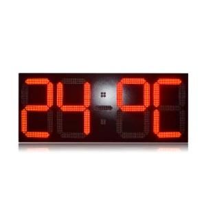High Brightness Digital Timer/Large LED Digital Clock/LED Time and Temperature Signs