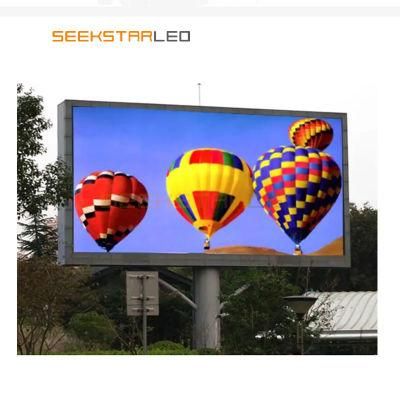 Outdoor Full Color LED Display P6 Waterproof Large Advertising LED Video Display Wall
