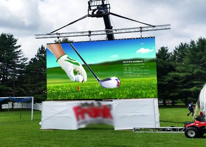 P4.81 Outdoor Rental Display Screen Panel 500mmx1000mm Panel Size for Stage Events