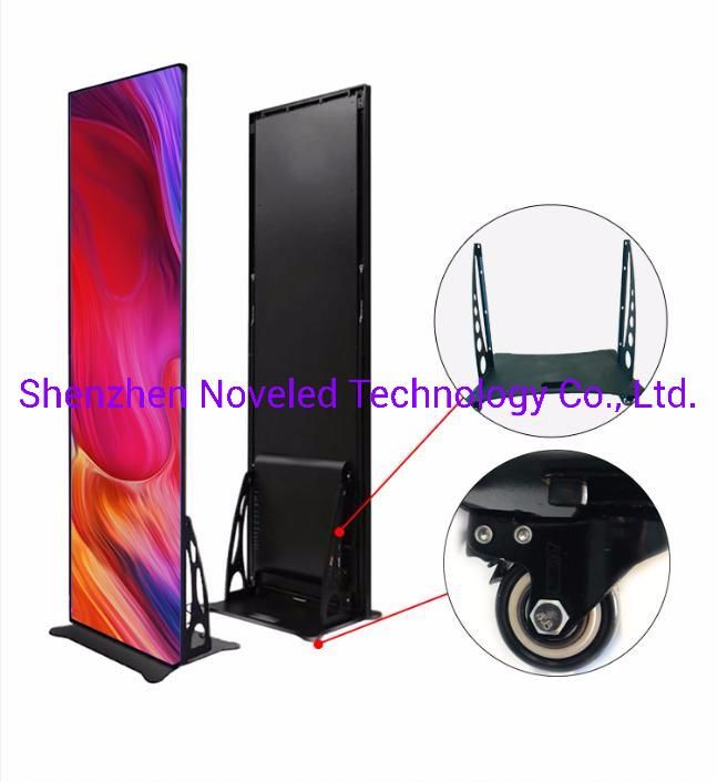 P 2/ P2.5mm /P3advertising Full Color Indoor LED Display Poster with Aluminum Cabinet