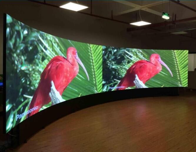 Indoor P2.5 P3 P4 Full Color Soft LED Module Display Curve LED Screen