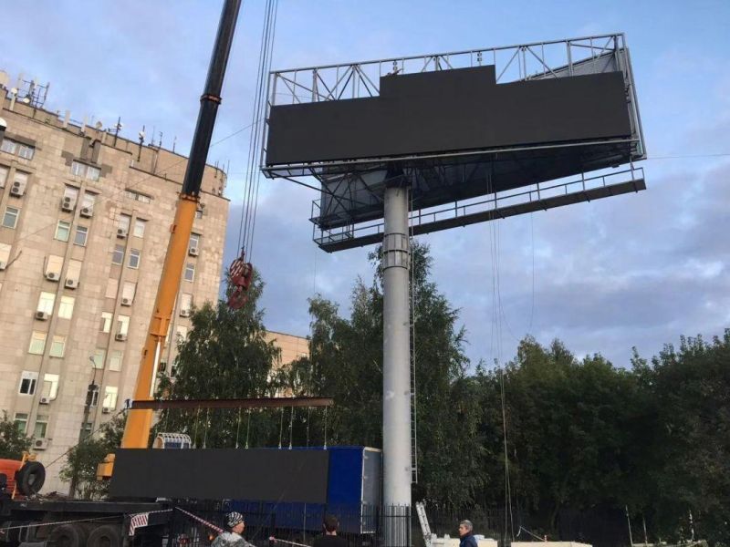 Good Price P6 Full Color Video Wall Advertising Display Outdoor LED Screen