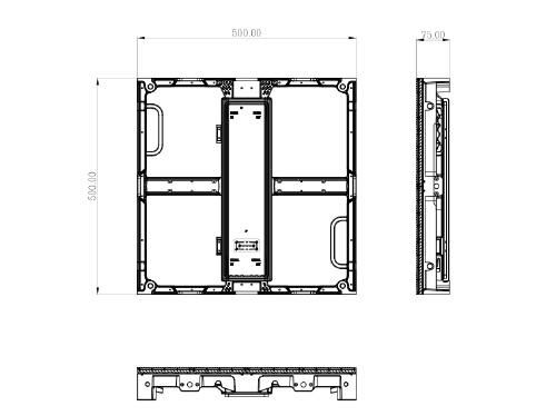 IP65 SMD Stage Lighting Video Wall P3.91 LED Rental Outdoor Display