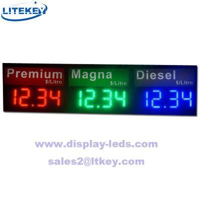 Custom LED Gas Price Sign Display