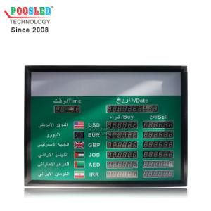 Bank Currency Exchange Rate LED Board