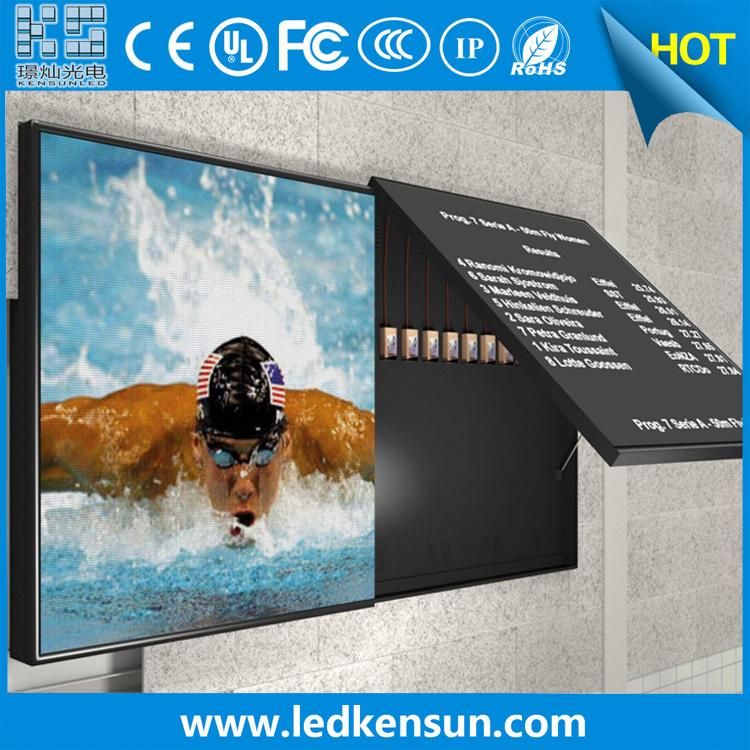 Wall Mounting Outdoor LED Video Display P3.91 Front Open LED Screen