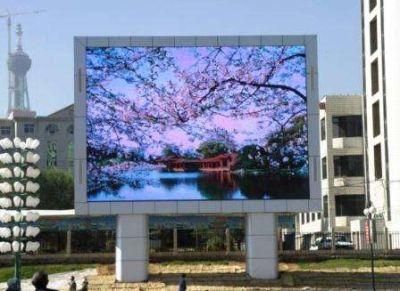 65536 DOT/Spm 1/32 Scan Full-Color Video Wall Outdoor LED Screen